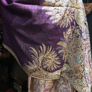 Vintage Style Paisley Pashmina Shawl